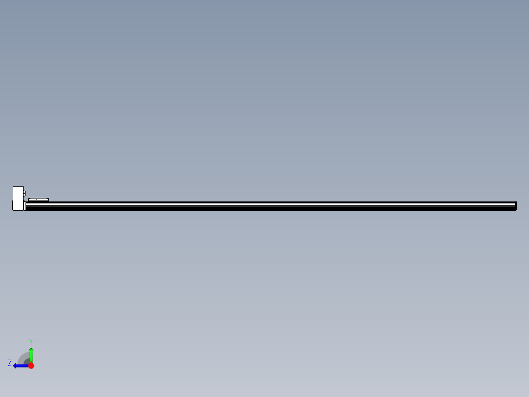 同步带全封闭直线模组TPA-HCB-105D-90-L2850-RU-C-P20-N3右视图