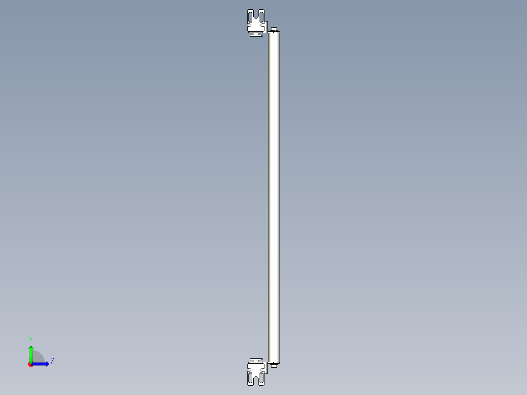 基恩士SL-JB55_side-mount_kc图纸模型左视图
