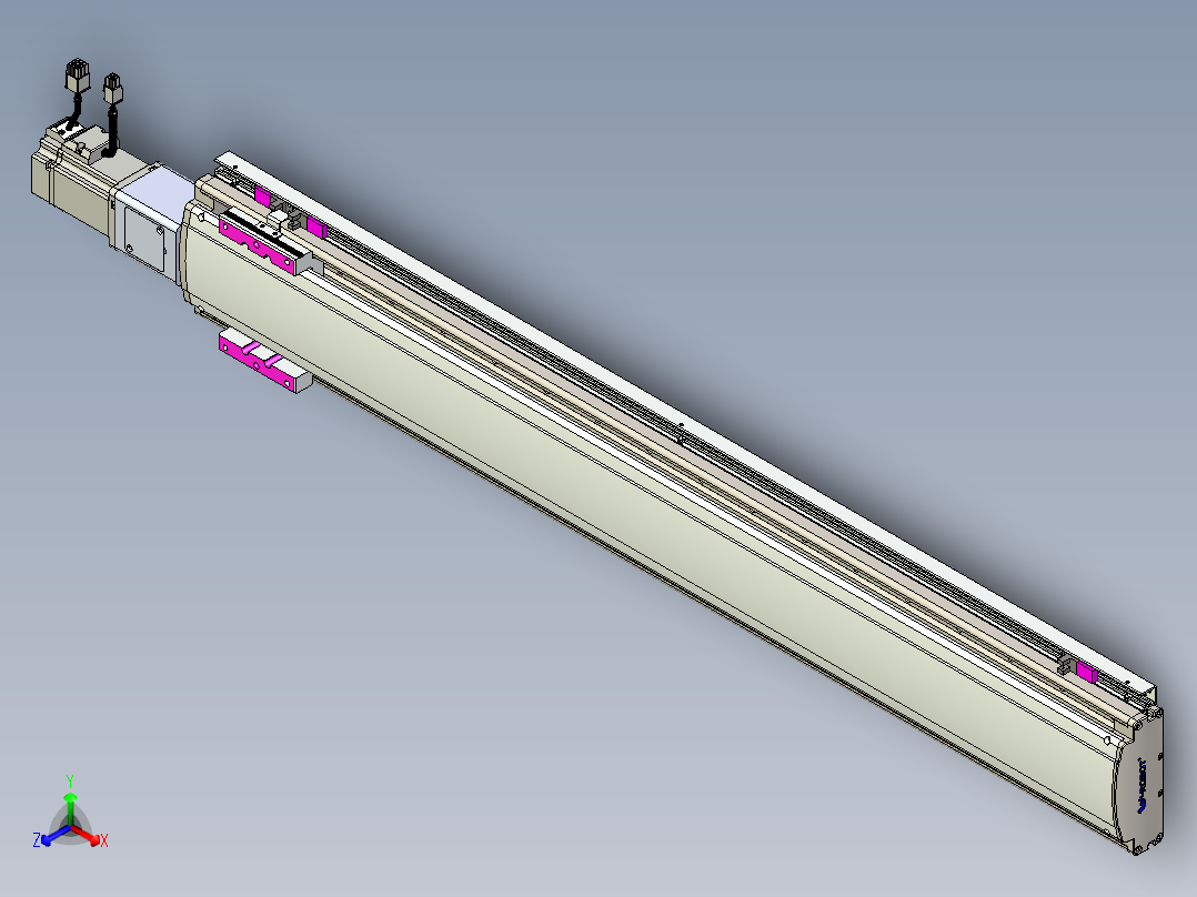 威洛博QF13-Lxx-C-S900-BC-ZP40-C3正等轴测图