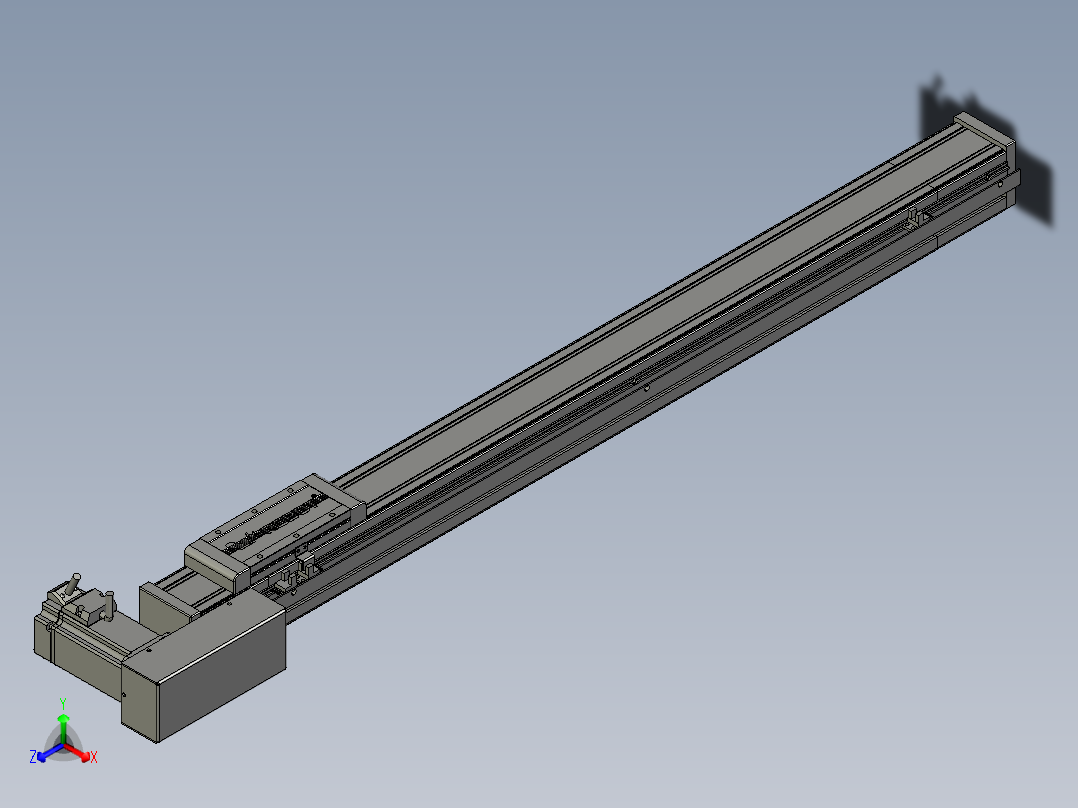 欧规系列-LB6A-L65-S750-BL-ZP40-C3正等轴测图