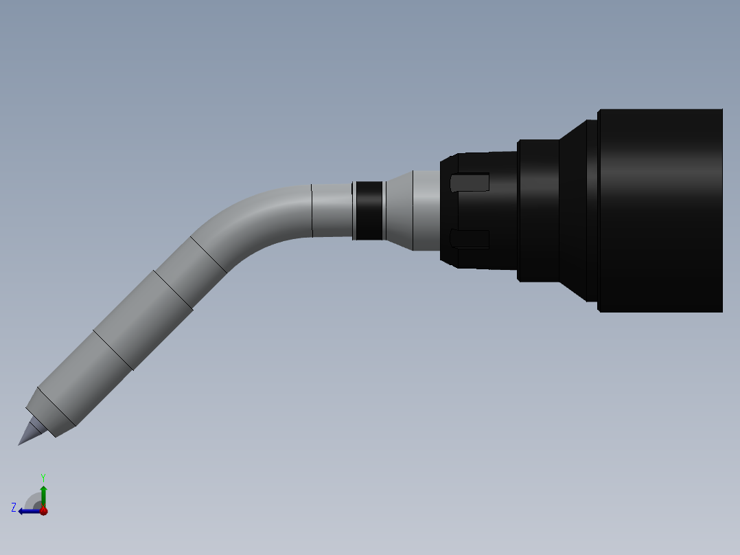 焊接机器人右视图