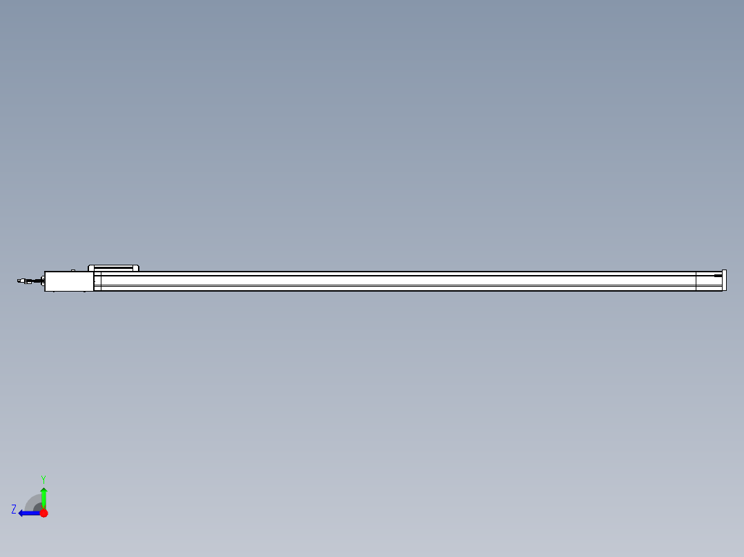 威洛博LB.GB同步带传动--欧规系列LB6A-L65-S1850-BL右视图