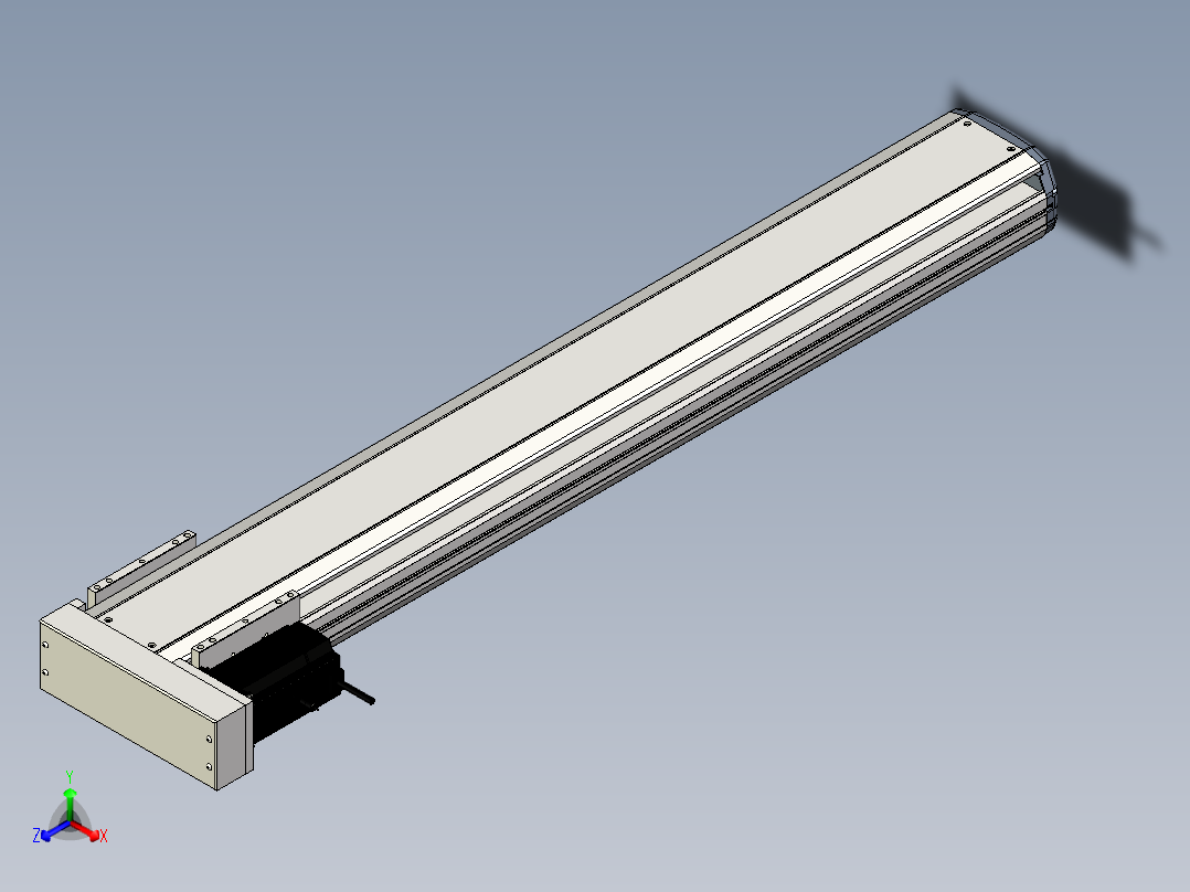 Toyo东佑达直线模组-ETH17-1100-BL-M75正等轴测图