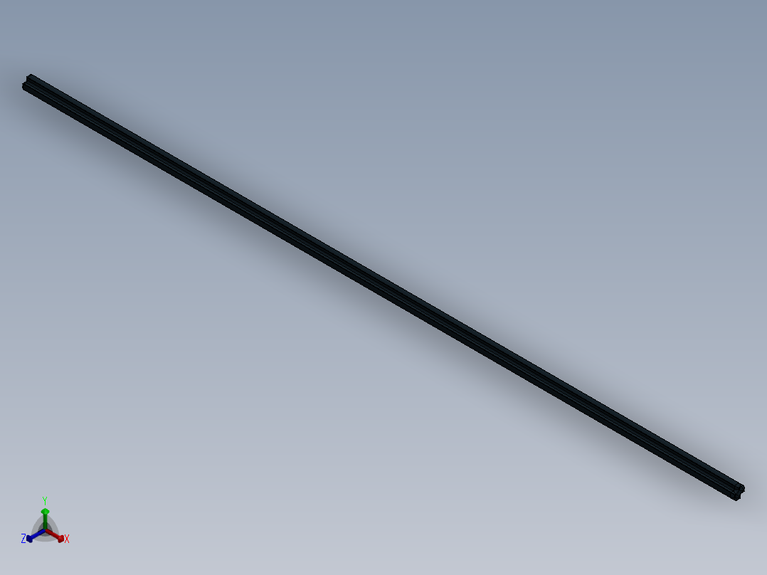 乐高机械组车桥-50450 Black Technic Axle 32.SLDPRT主视图