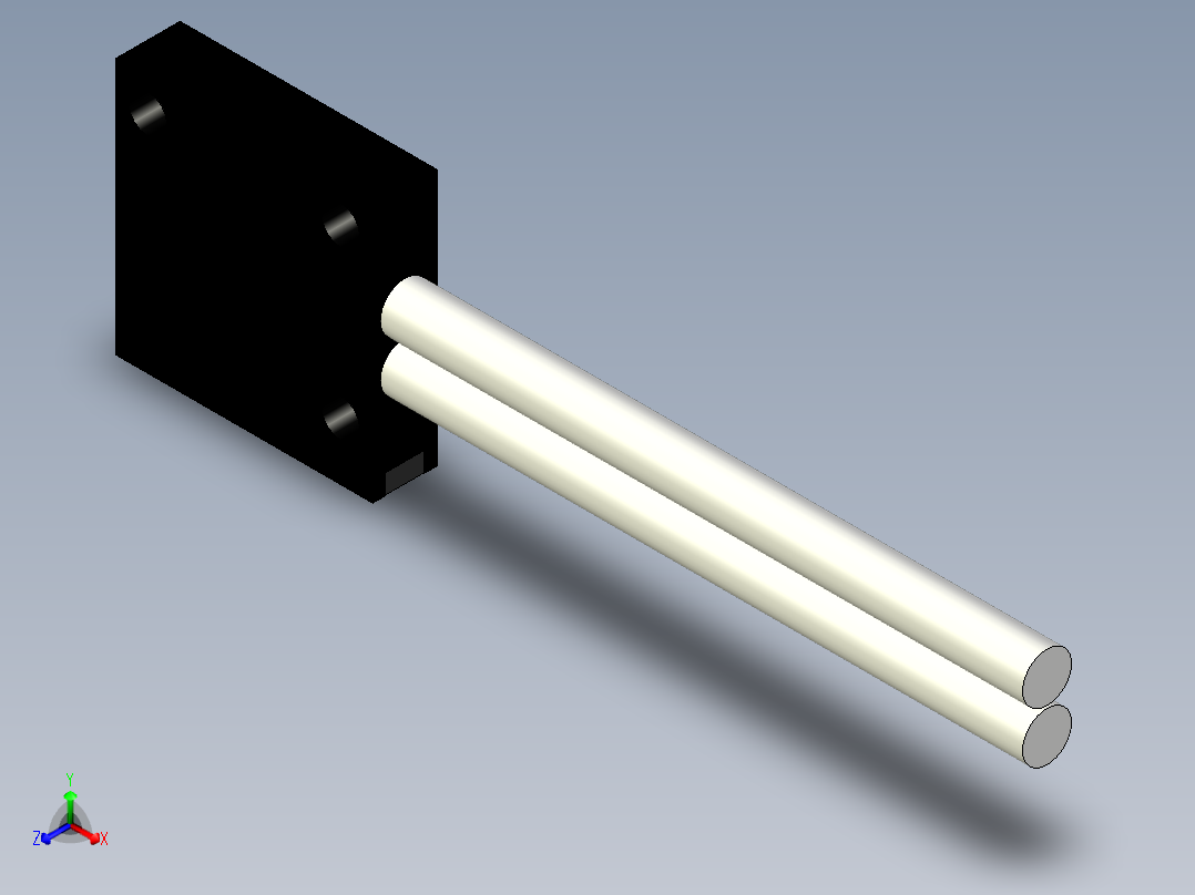 矩阵光纤_漫反射型FR-S13主视图
