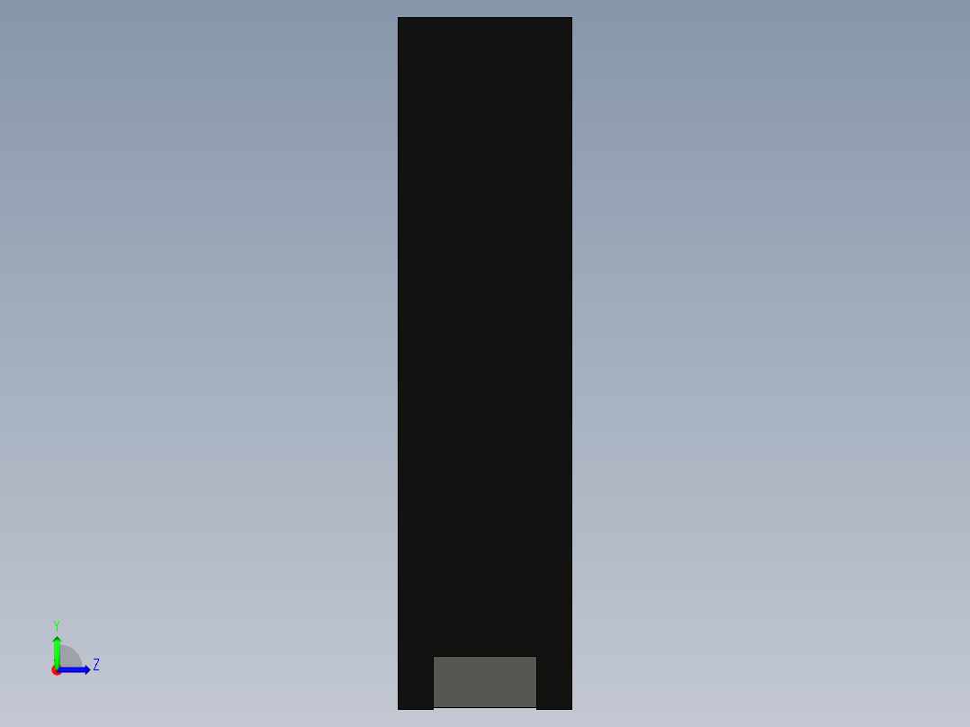 矩阵光纤_漫反射型FR-S13左视图