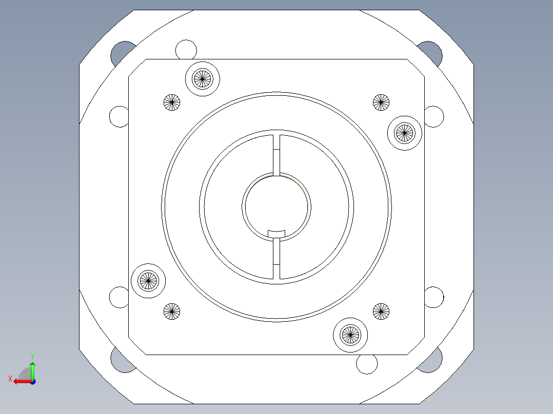 直齿孔PLX120-L2 19-70-90-M5.stp后视图