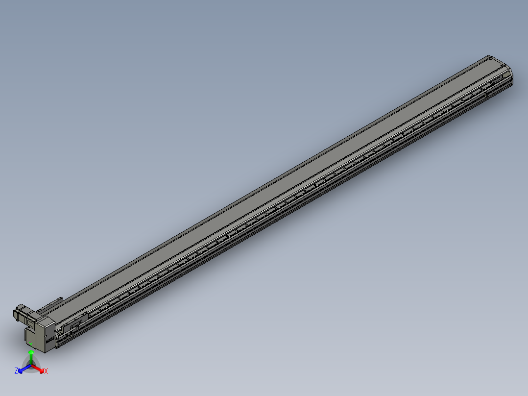 模组FTB17-RU-2500正等轴测图