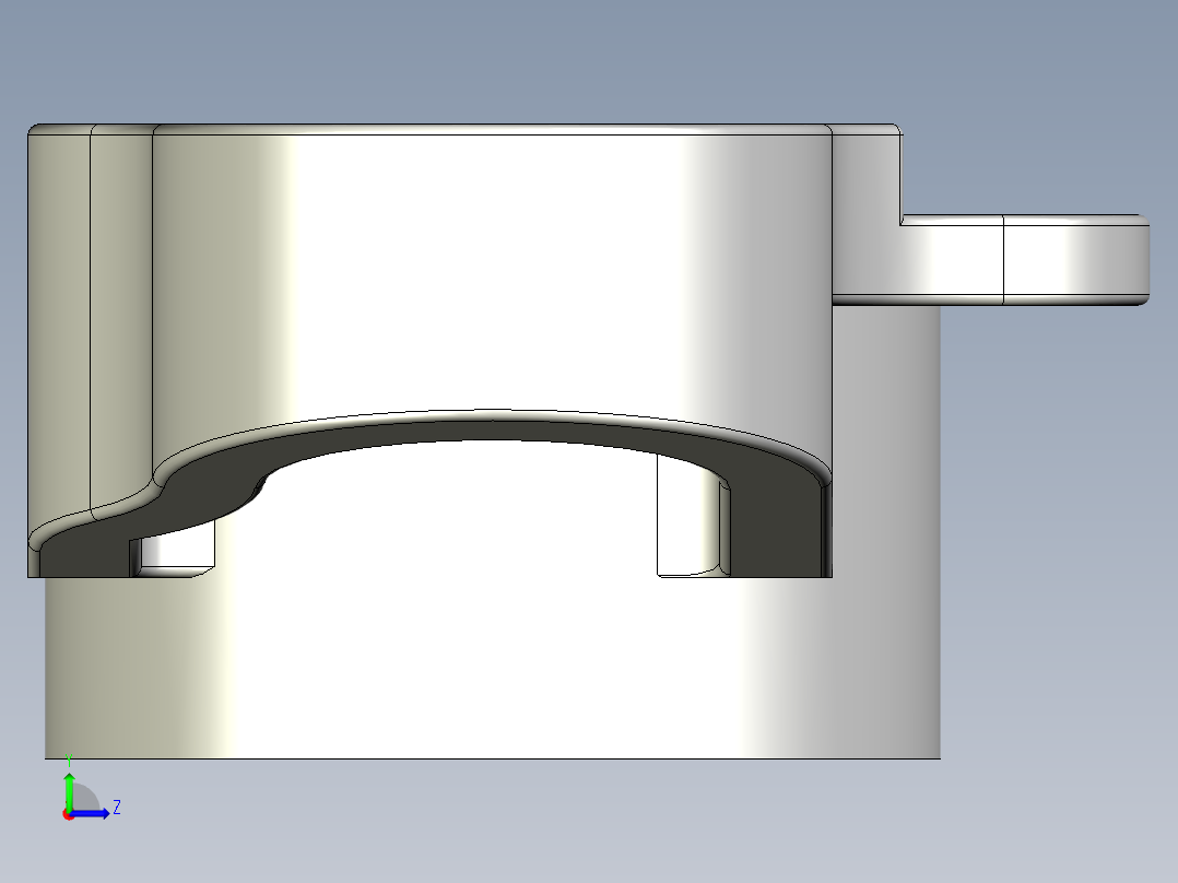 管道手动球阀-水管开关阀-手动阀门User Library-md52c150dn80-1_DN80~100.Gland - 副本左视图