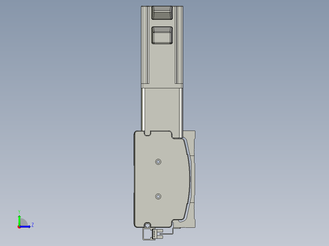 威洛博双电机滑台-VBF14S2-L100-S750-BLR-P40-C6左视图