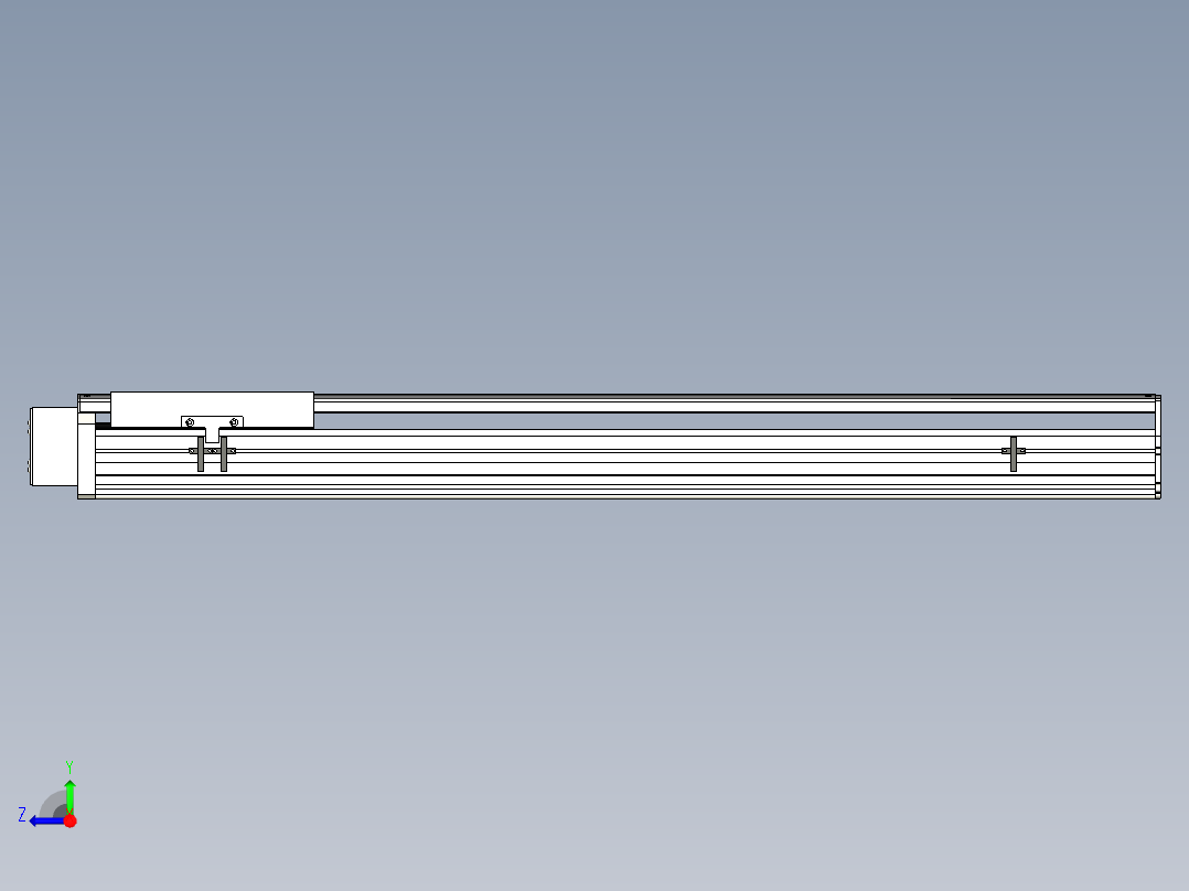 Toyo东佑达直线模组-ETH22-900-BR-400W右视图