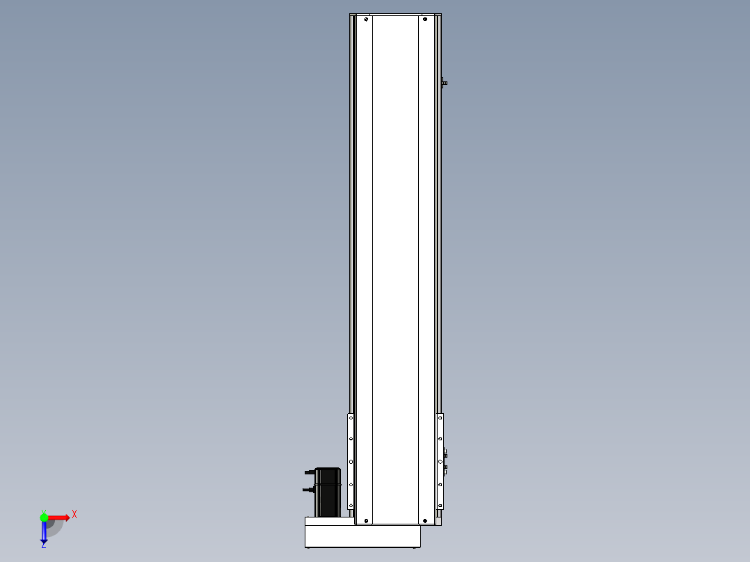 Toyo东佑达直线模组-ETH22-900-BR-400W俯视图