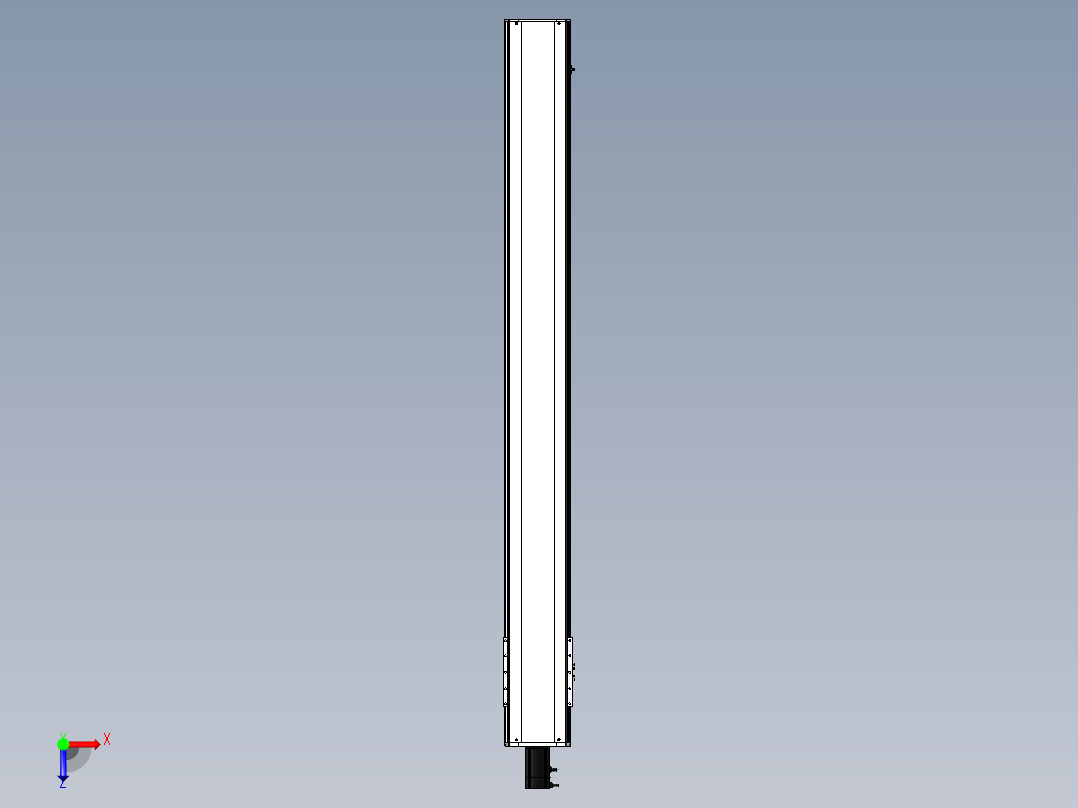 Toyo东佑达直线模组-ETH22-2000-BC-750W俯视图