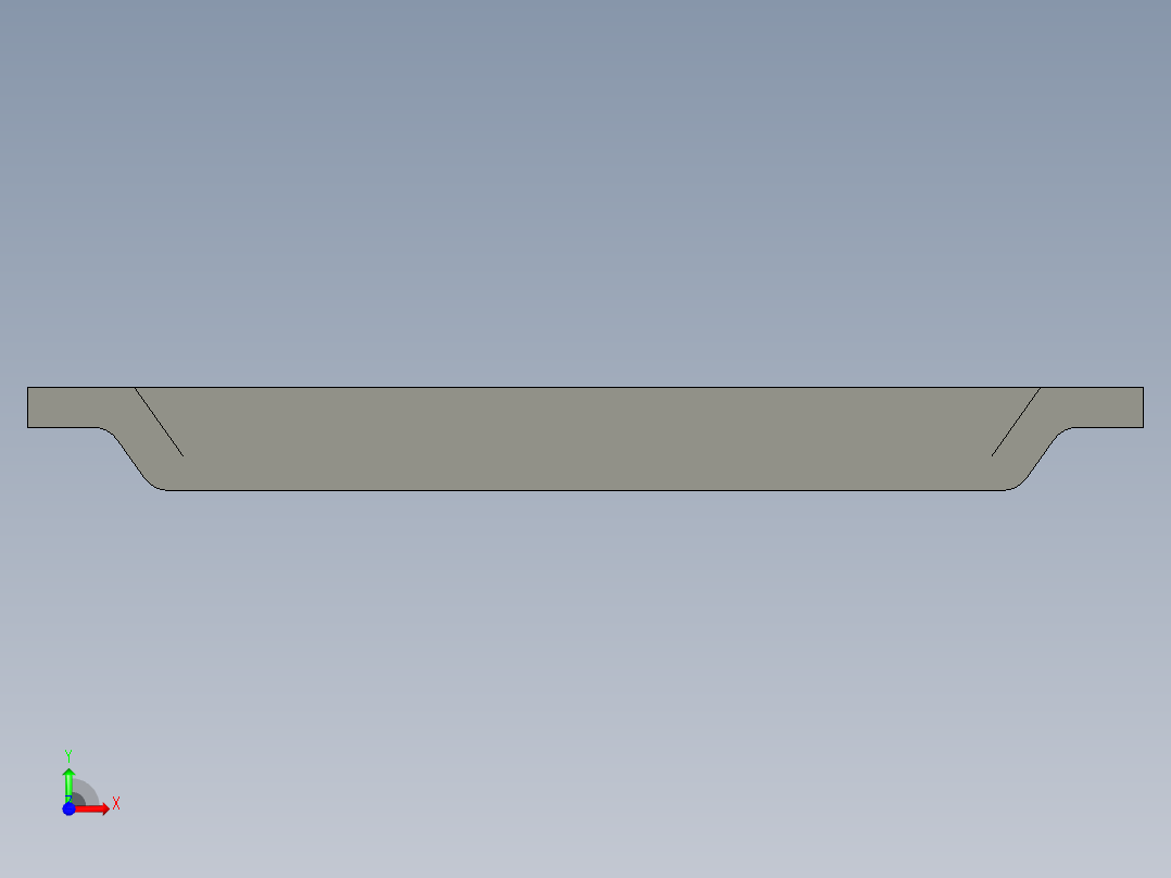 铝锭模具前视图