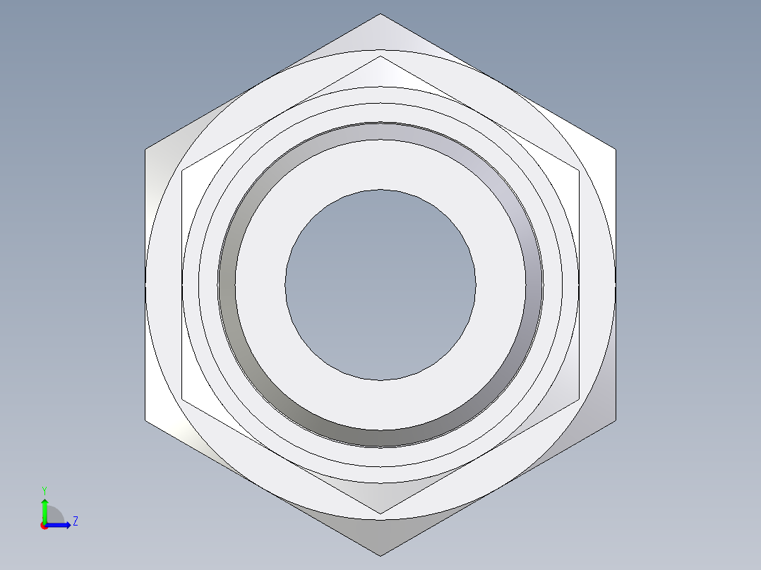 卡套式工业通用硬管接头EO_Swivel_connector_EGE18LMEDCF左视图