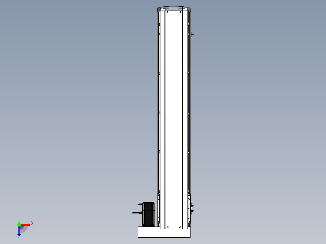 Toyo东佑达直线模组-ETH17-900-BR-M40俯视图