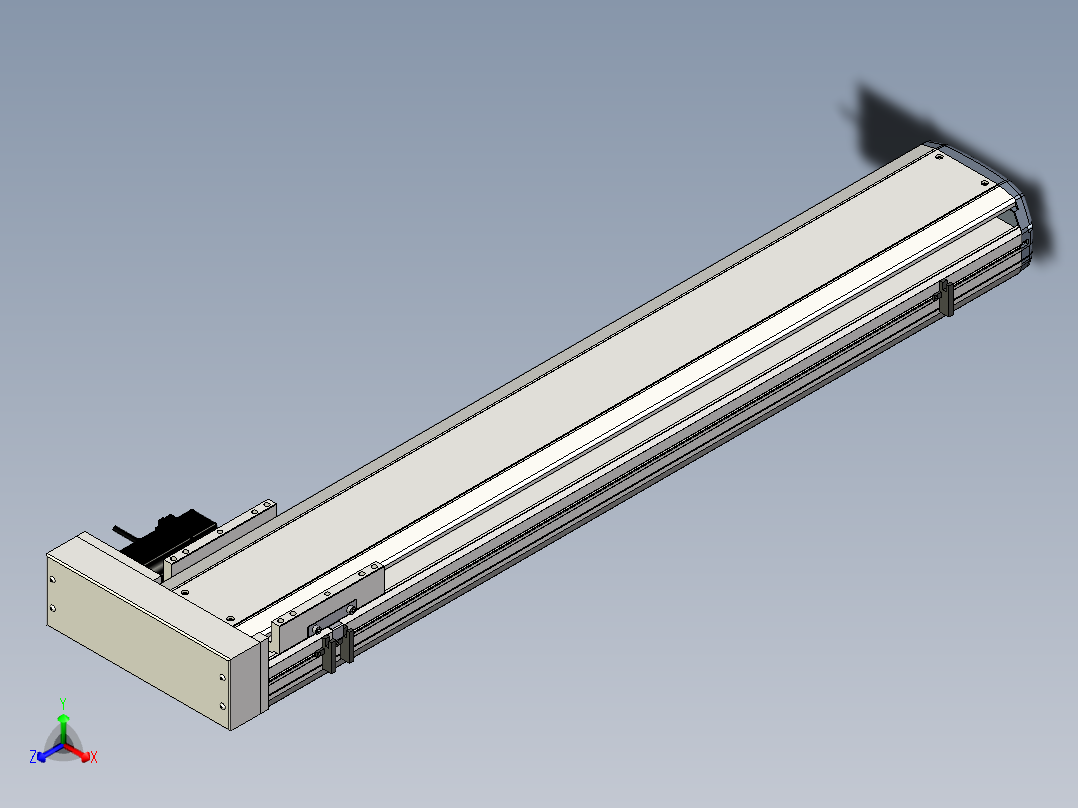 Toyo东佑达直线模组-ETH17-900-BR-M40正等轴测图