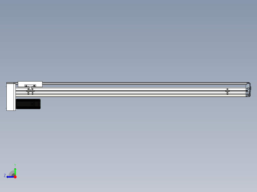 Toyo东佑达直线模组-ETH17-1250-BM-M40B右视图