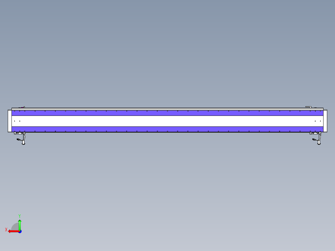 威洛博VL系列直线电机模组-2VL22H1-S2750后视图