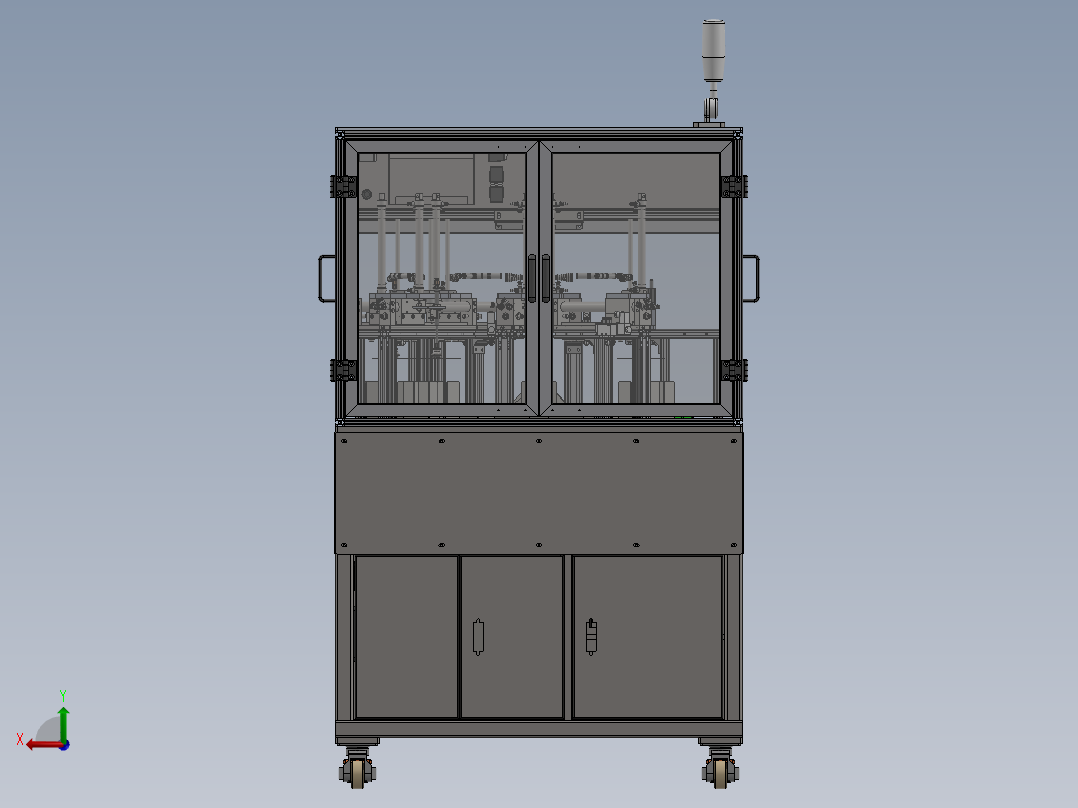 自动化水洗标机sw18可编辑后视图