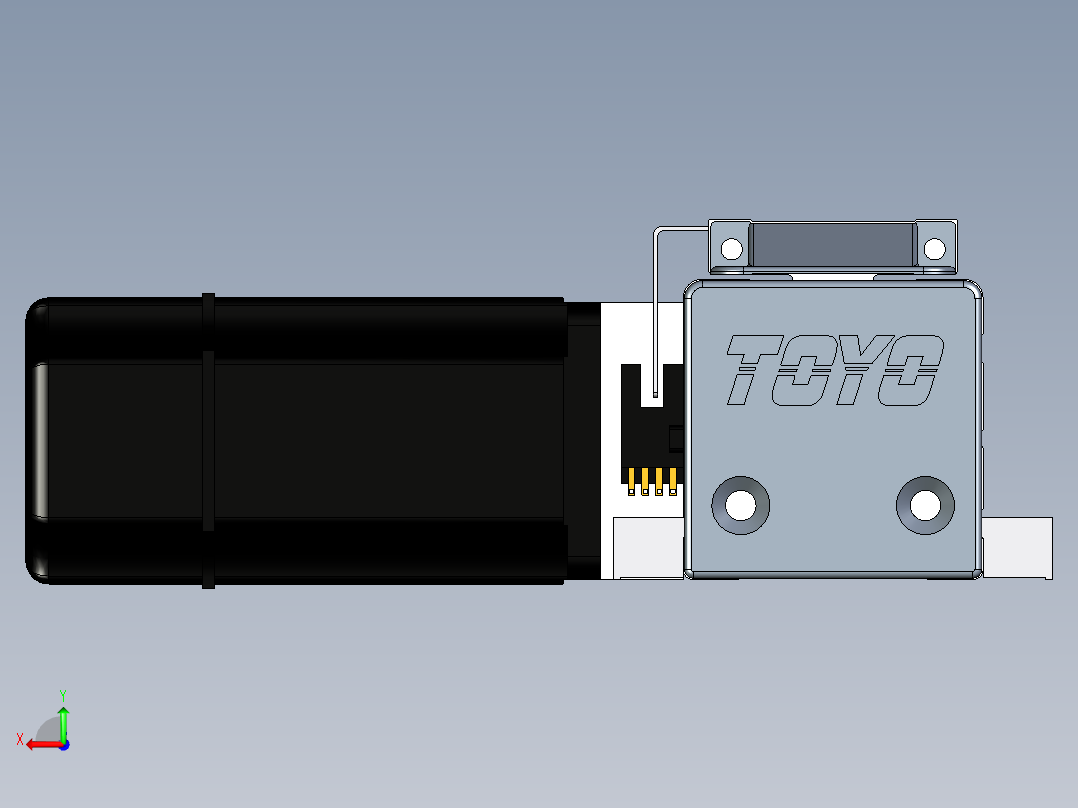 Toyo东佑达直线模组-M65-S-X130-850-L-M40-C4 后视图