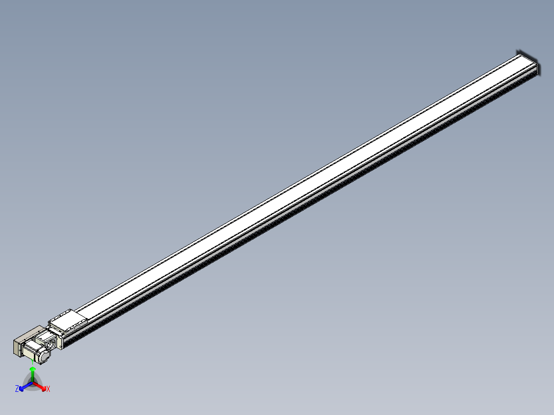 同步带全封闭直线模组TPA-HCB-105D-90-L2500-ML-C-P20-N3主视图