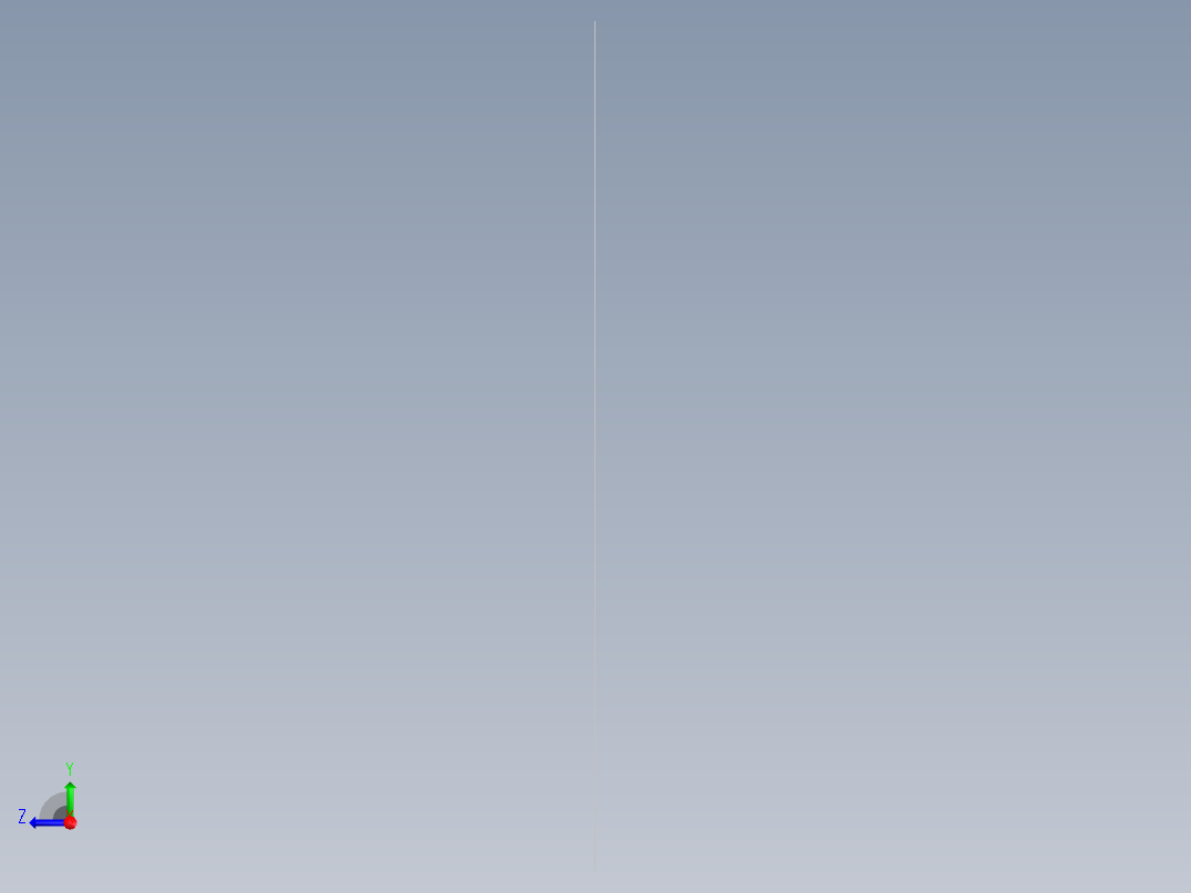 YK57XN55-0308A 调速步进电机模型右视图