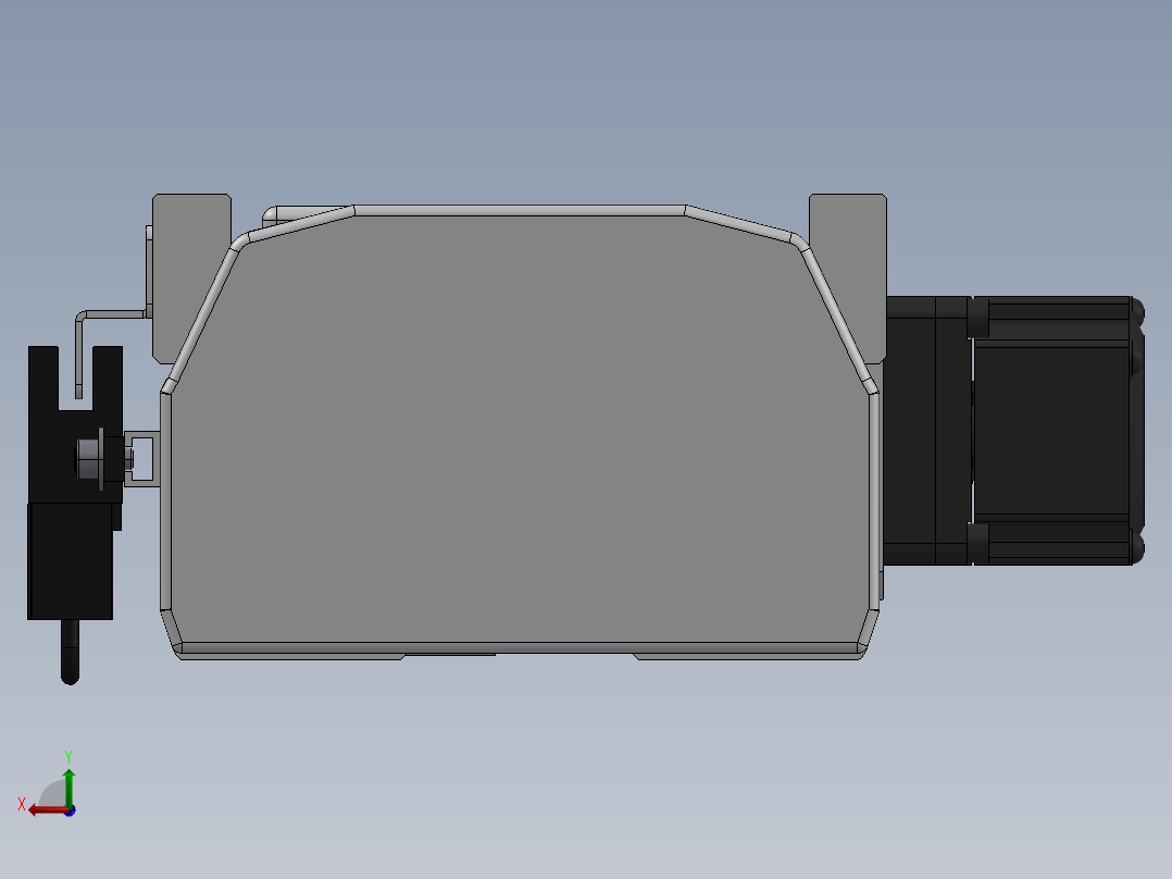 精密模组MT100-L78-600-R-M10-C4后视图
