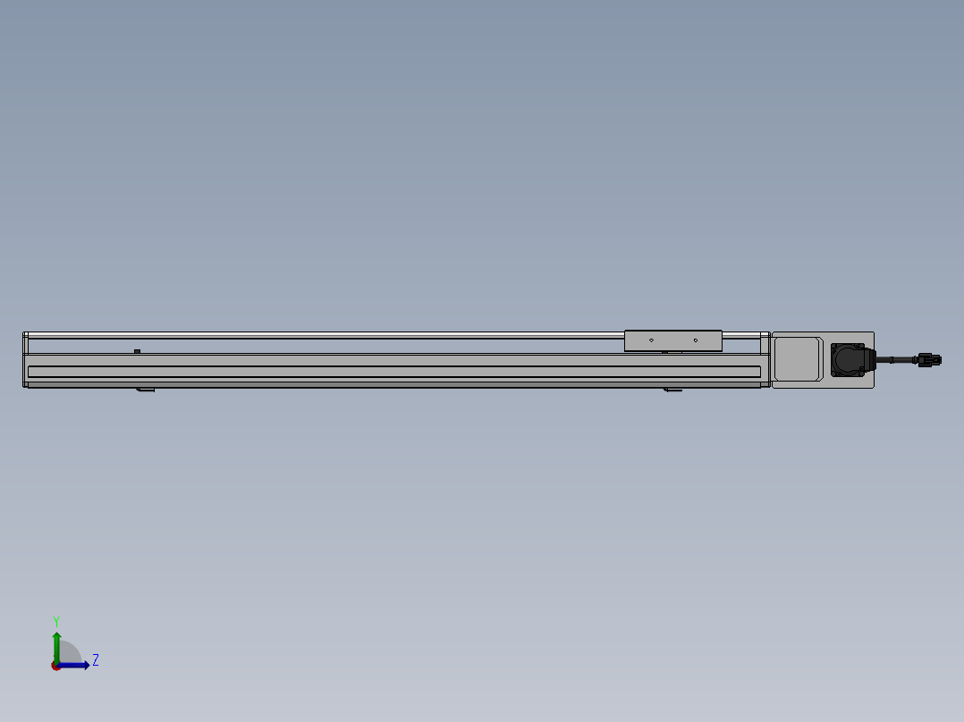 精密模组MT100-L78-600-R-M10-C4左视图