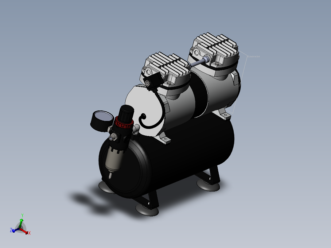 空气压缩机JAS--sw主视图