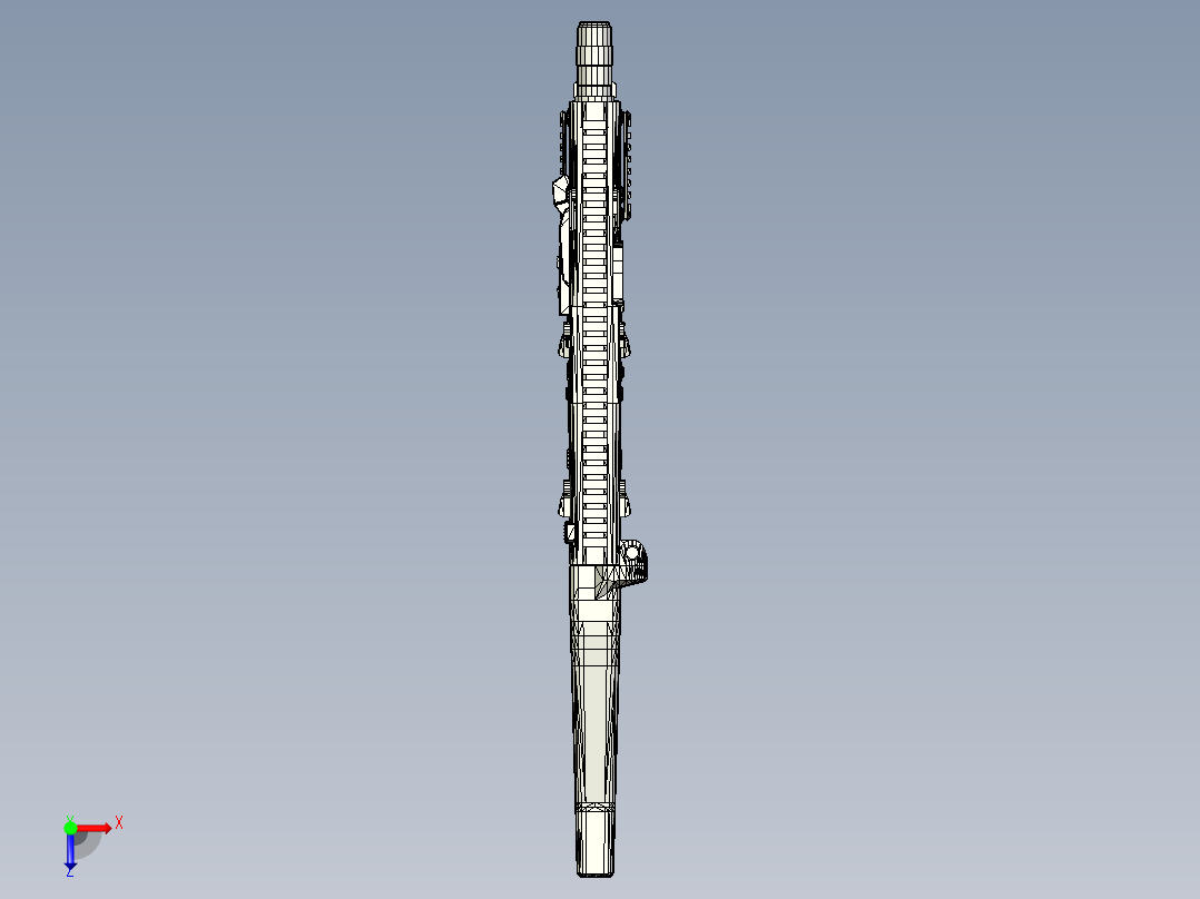 KRISS Super冲锋枪俯视图