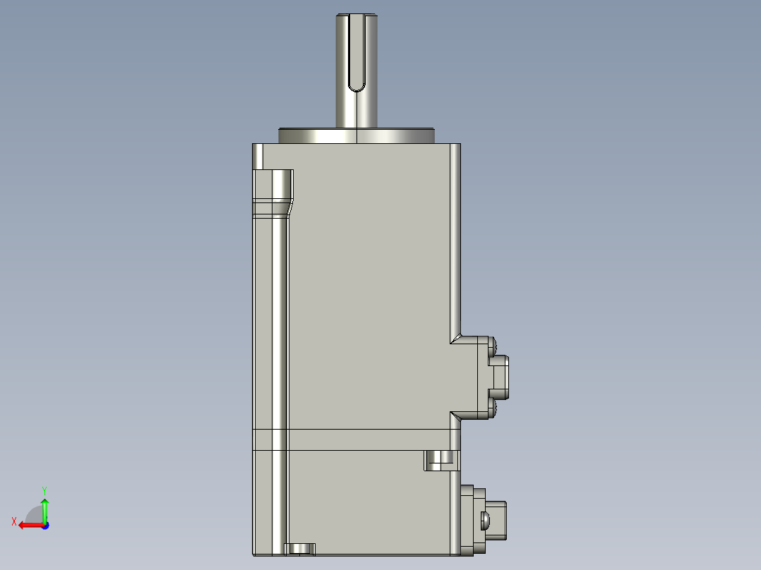 电机MS6H-40TH30B3-20P1.STEP后视图