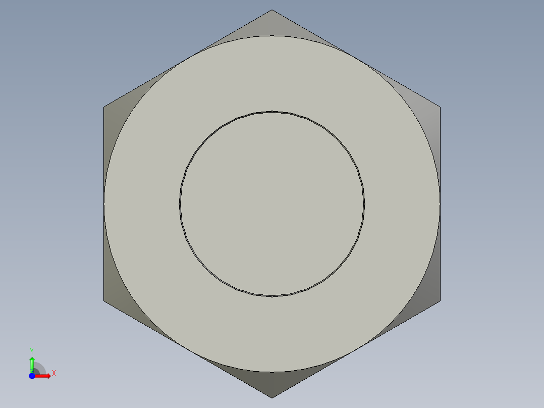 卡套式工业通用硬管接头6_hbu-s前视图