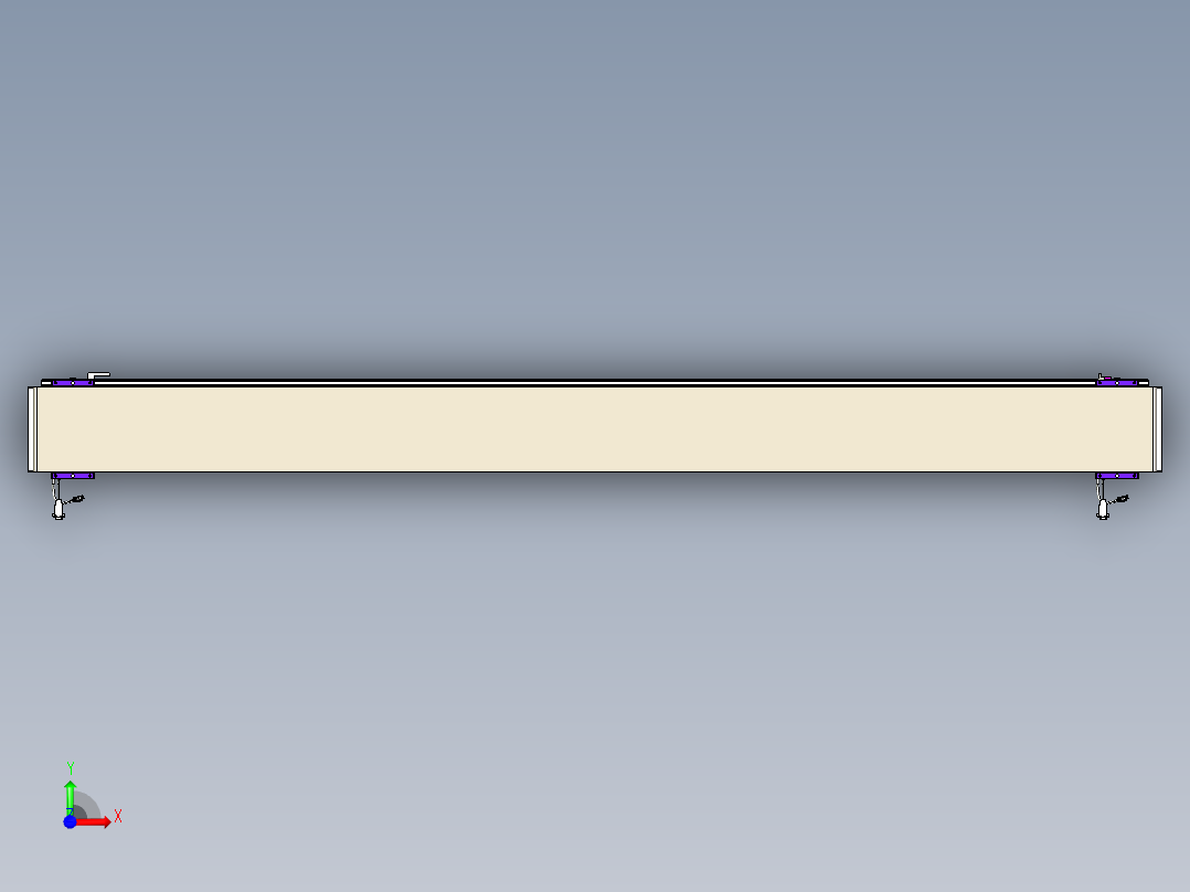 威洛博VL系列直线电机模组-2VL22H1-S2550前视图