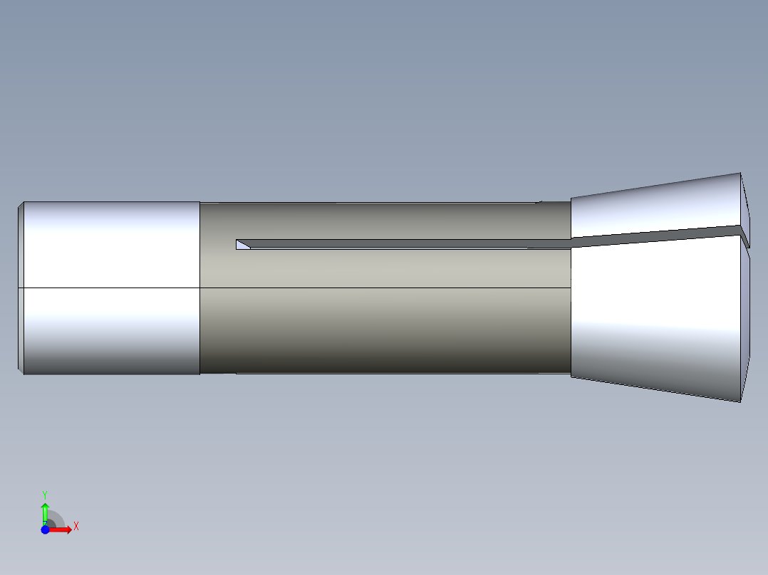 R8-夹头组-R8 COLLET 0.750.STEP前视图