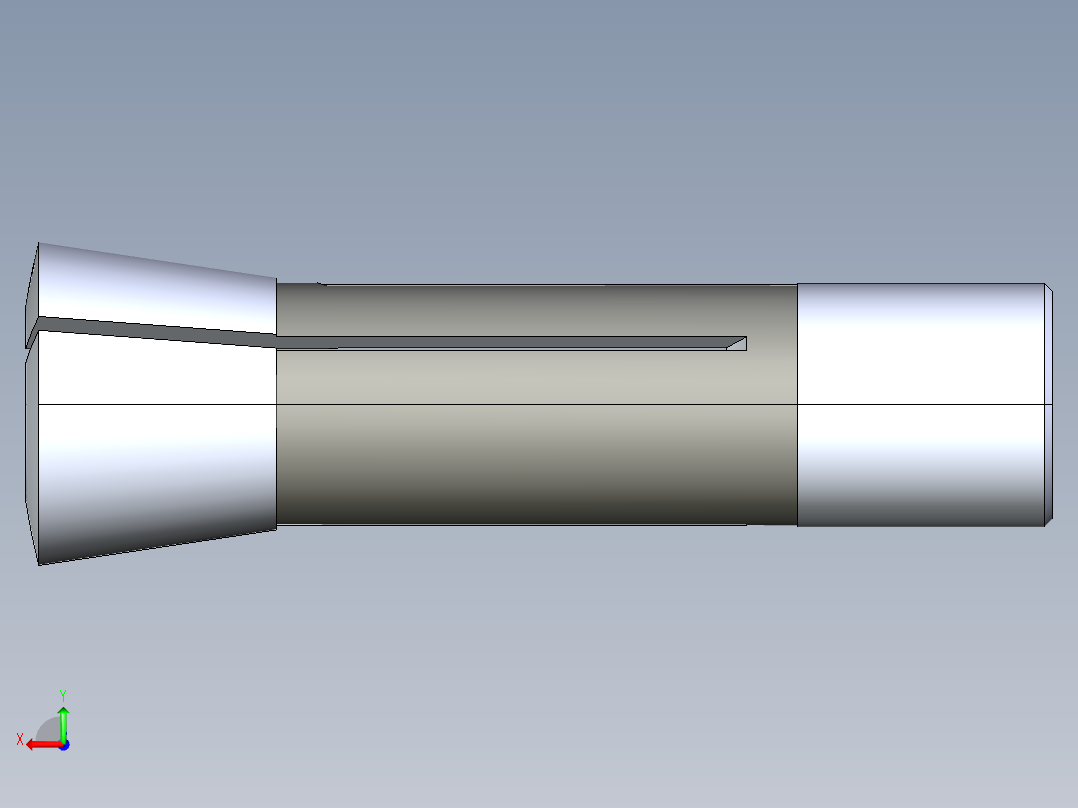 R8-夹头组-R8 COLLET 0.750.STEP后视图