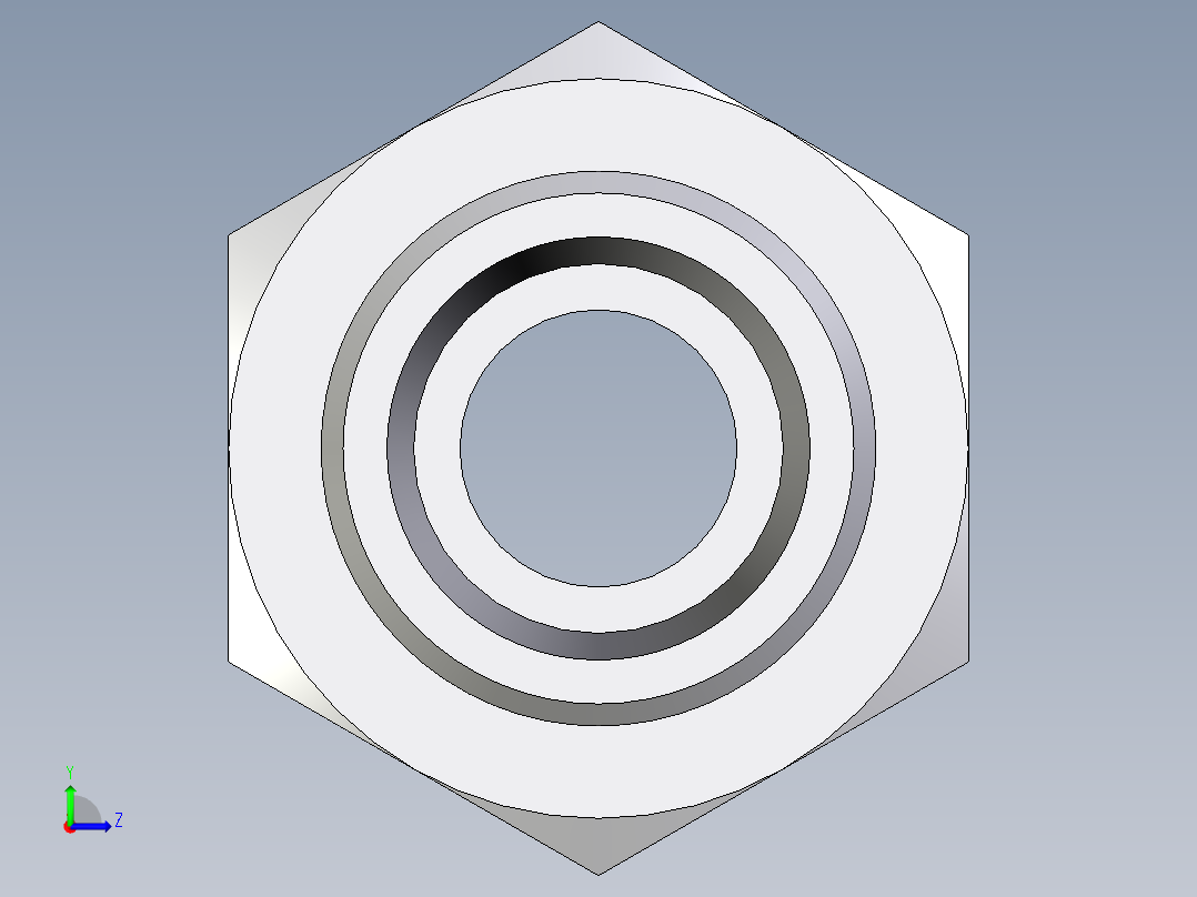 卡套式工业通用硬管接头EO_Bulkhead_union_SV16SOMDCF左视图