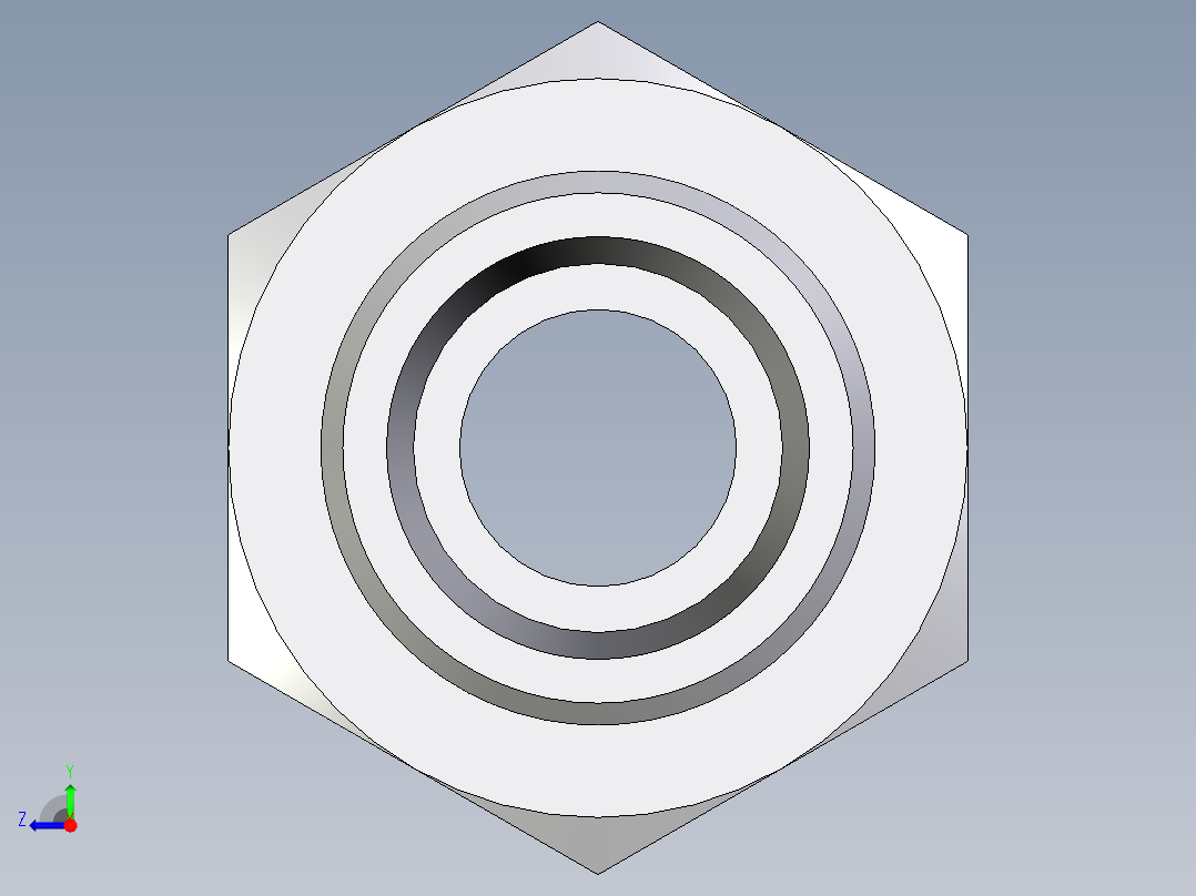 卡套式工业通用硬管接头EO_Bulkhead_union_SV16SOMDCF右视图