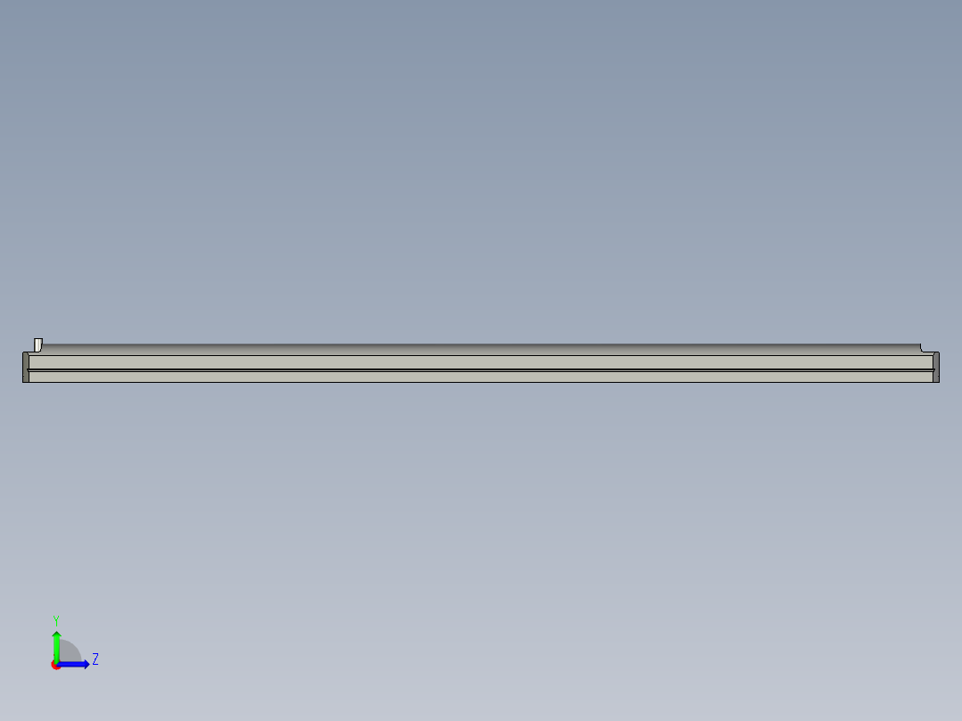 基恩士SL-C32H_kc图纸模型左视图