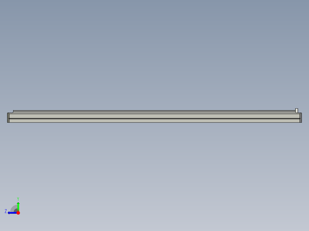 基恩士SL-C32H_kc图纸模型右视图