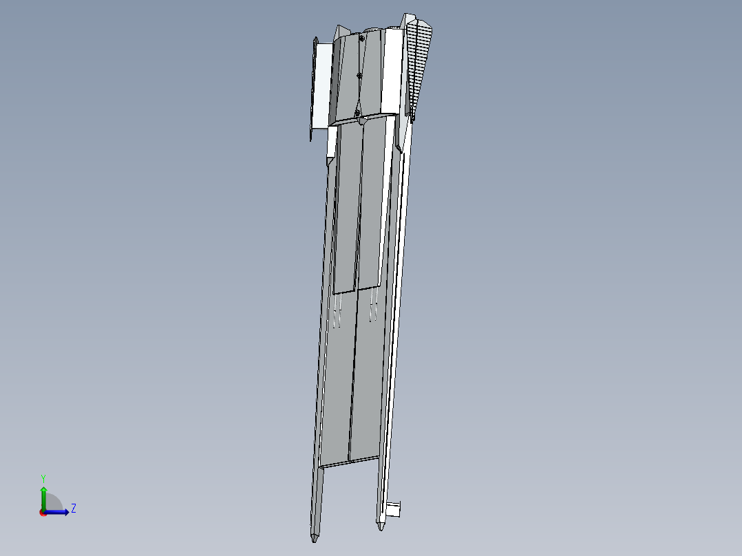 护航航母左视图