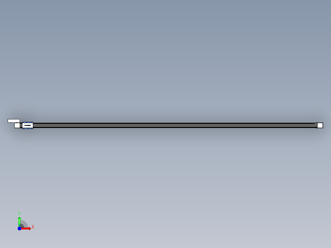 威洛博LB.GB同步带传动--欧规系列GB8-L96-S4750-BR-P75前视图