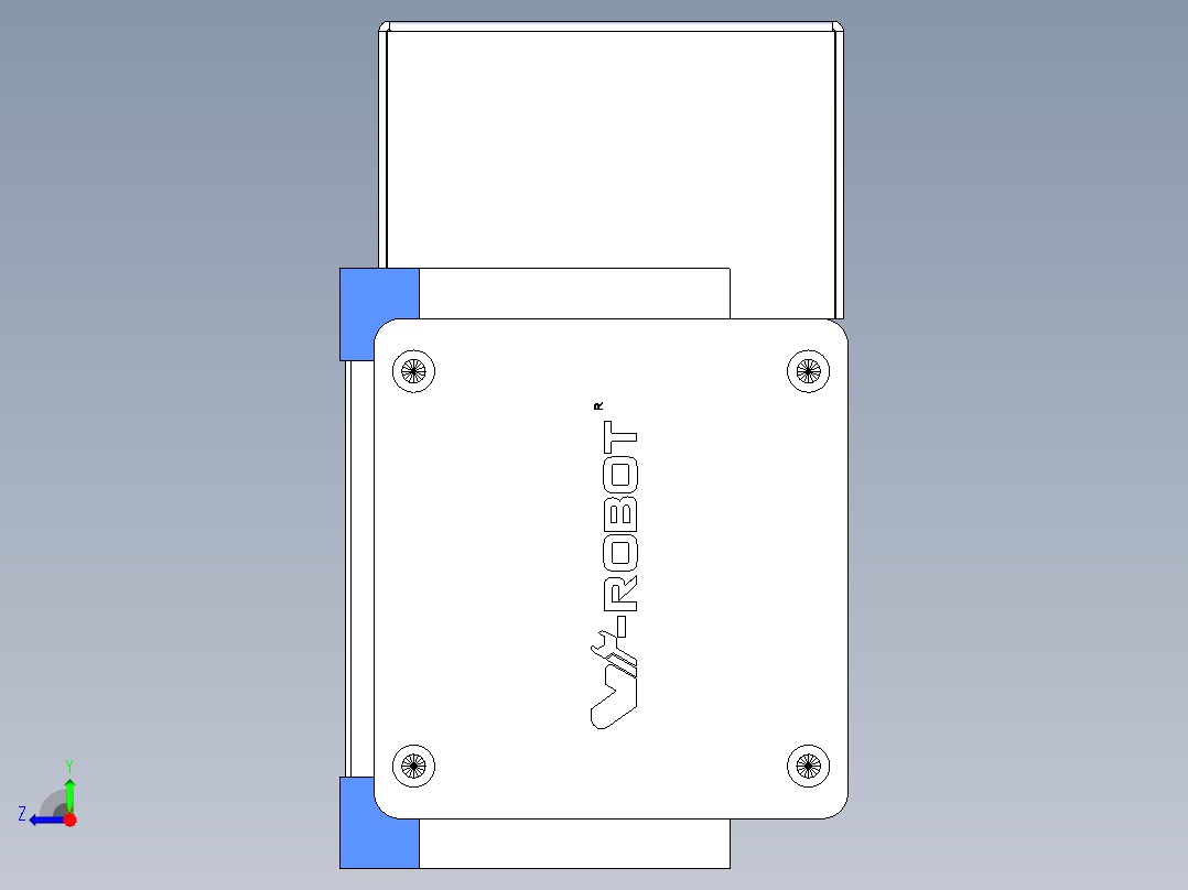 威洛博LB.GB同步带传动--欧规系列GB8-L96-S4750-BR-P75右视图