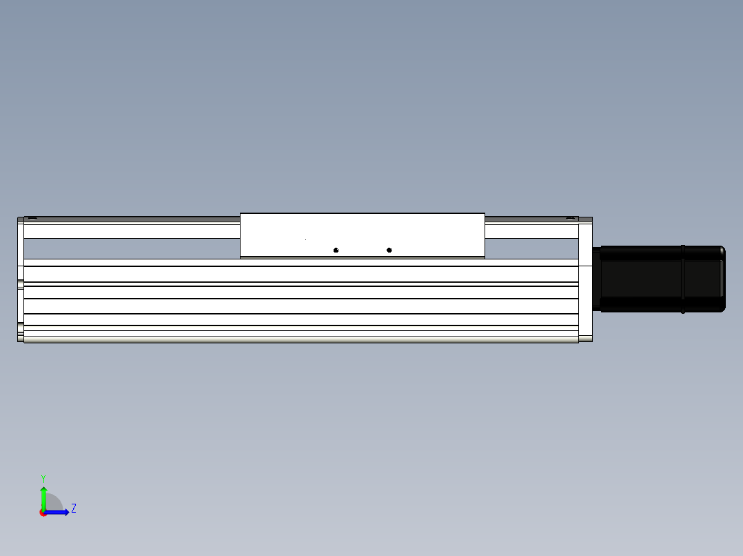 Toyo东佑达直线模组-ETH22-150-BC-400W左视图