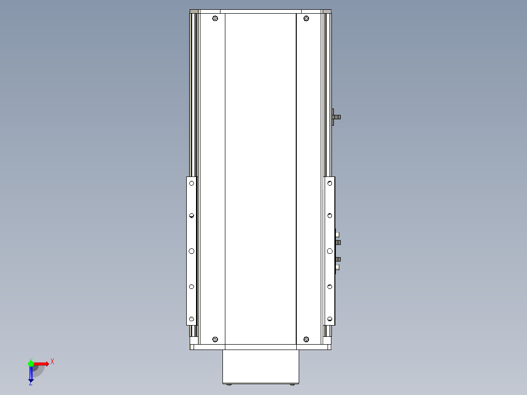 Toyo东佑达直线模组-ETH22-200-BM-400W俯视图