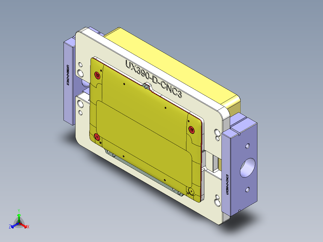UX390-D-CNC3-0321正等轴测图