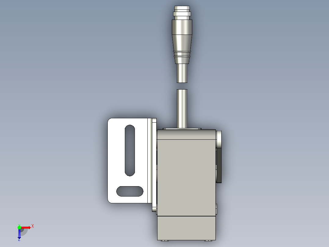 基恩士IL-600_kc图纸模型俯视图