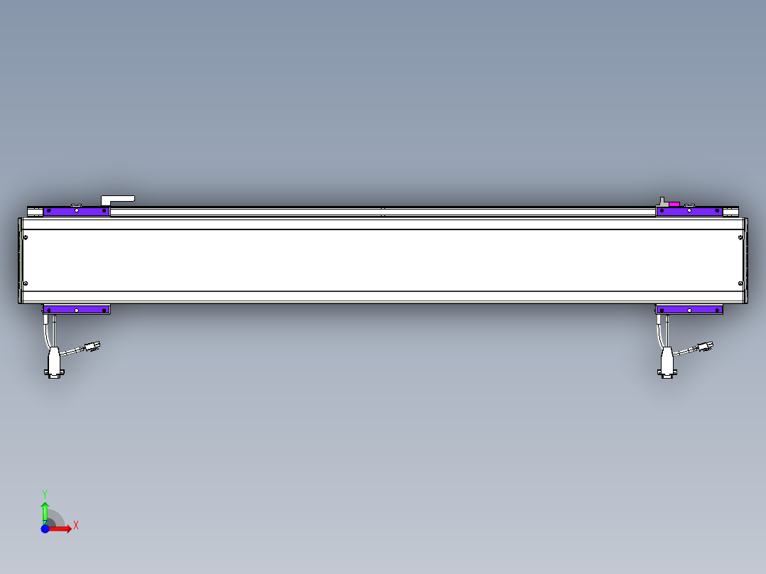 威洛博VL系列直线电机模组-2VL14S1-S850前视图