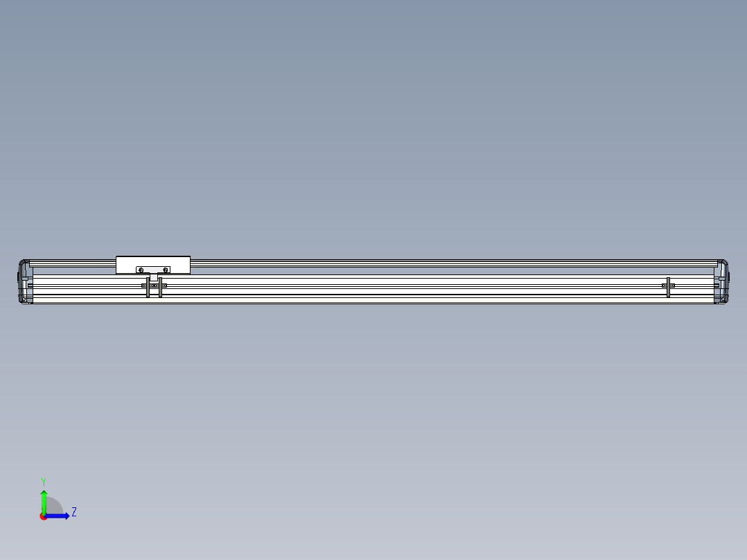 Toyo东佑达直线模组-ETH17-1050-M-組合左视图