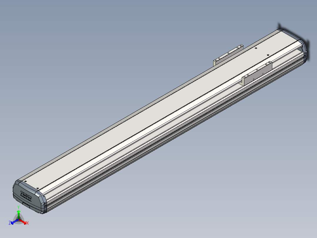 Toyo东佑达直线模组-ETH17-1050-M-組合正等轴测图